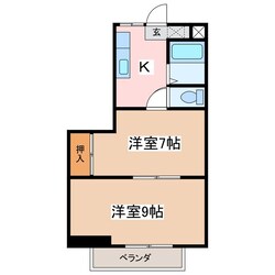 Ｖ・Ｓ・Ｈ橘の物件間取画像